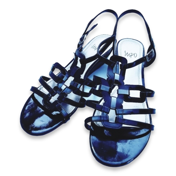 Impo Shoes - Impo Black Patent Sandals